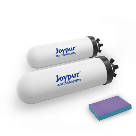 Joypur Replacement Filter PF-4 – NSF Certified, 2-Stage Filtration for Gravity Water Filters