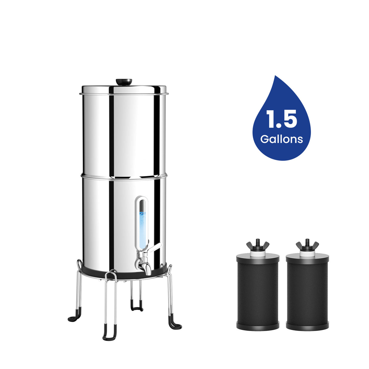 Joypur-Visdow Series-1.5 Gallons Gravity-fed Water Filter System