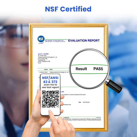 Joypur Replacement Filter PF-1 – NSF Certified, 3-Stage Filtration for Gravity Water Filters