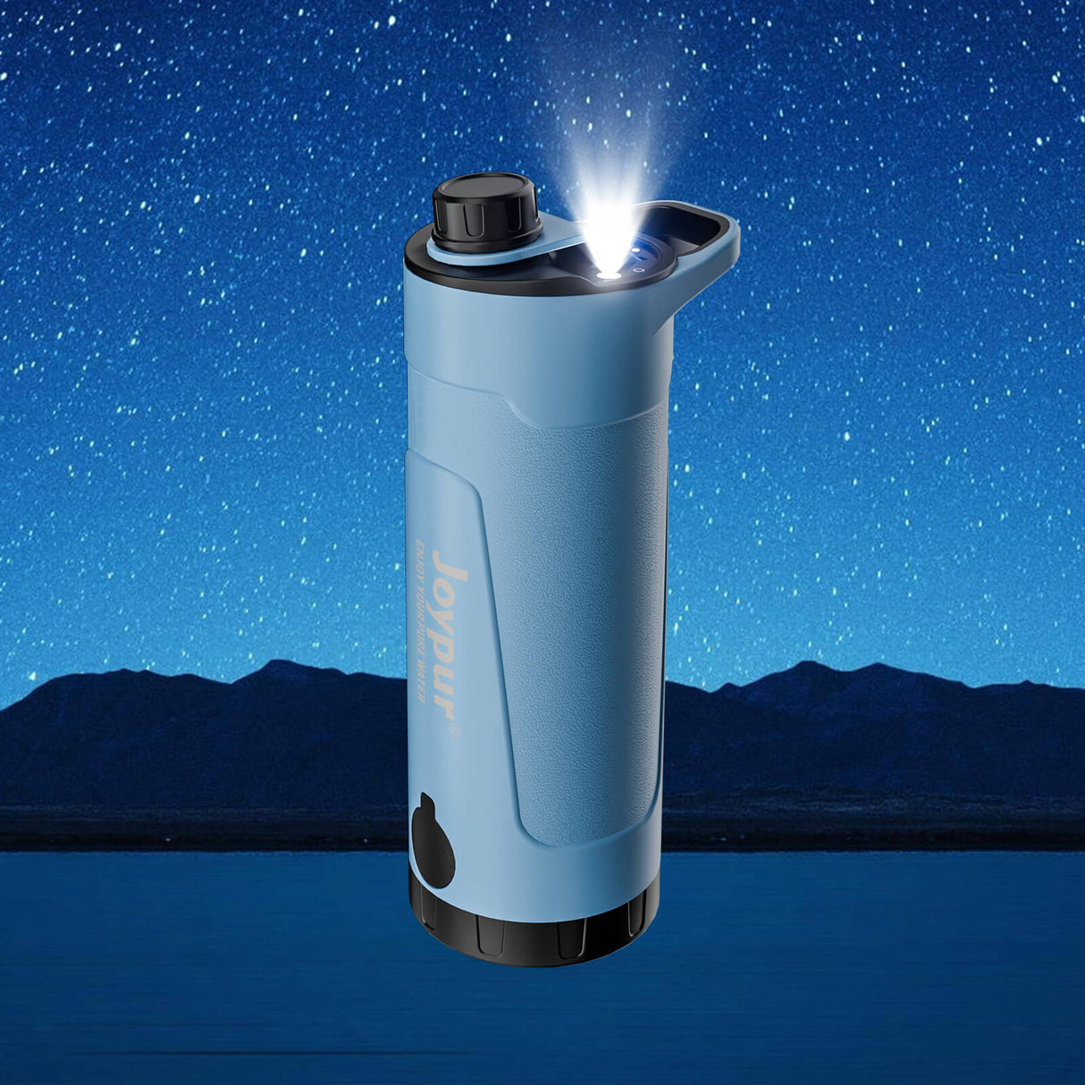 Joypur Portable Electric Water Filter Bottle – 22oz Purifier for Camping, Travel & Everyday Use