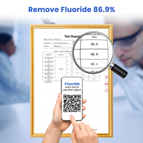 Joypur Fluoride Reduction Replacement Filter – NSF Certified, Long-Lasting for Gravity Water Filters