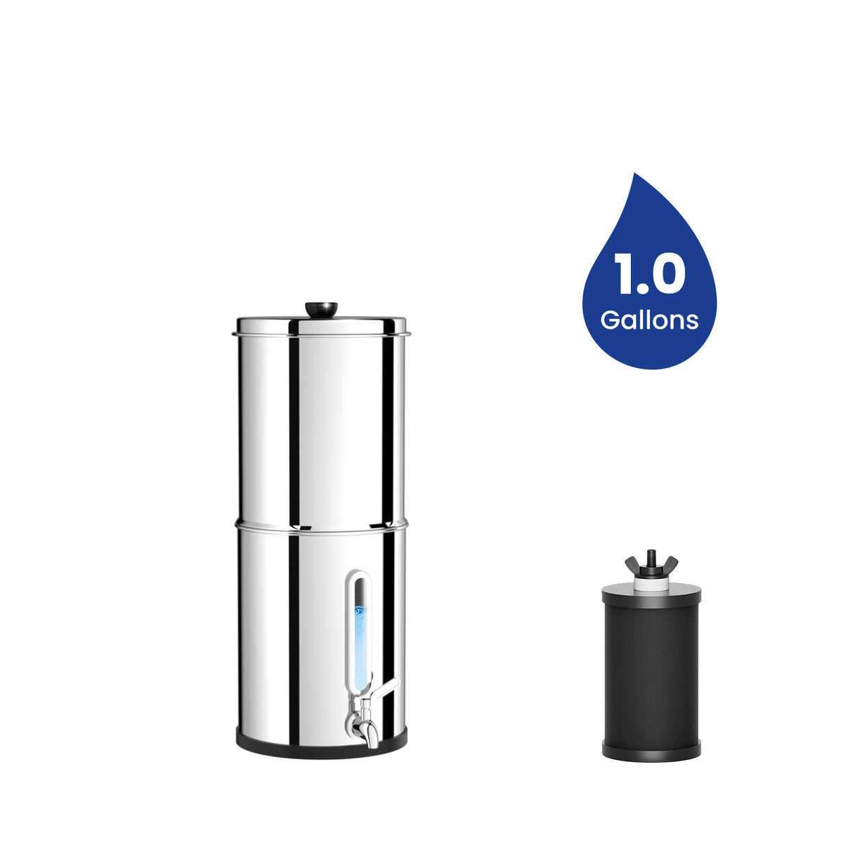 Joypur-Visdow Series-1 Gallons Gravity-fed Water Filter System