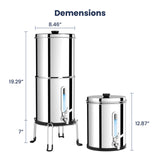 Joypur-Visdow Series-2.25 Gallons Gravity-fed Water Filter System